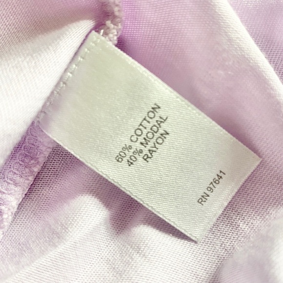 J.Jill Pure Jill tiered split back modal yoga active lavender size S loungewear - Picture 4 of 4